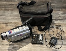 JVC GR-SXM740U Compact Super VHS-C Handheld Video Camcorder w/ Charger As/Is