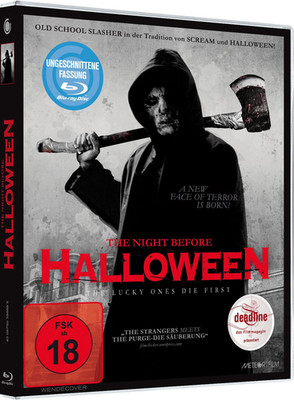 The Night Before Halloween Blu-Ray UNCUT HORROR SLASHER Film UNCUT TOP !