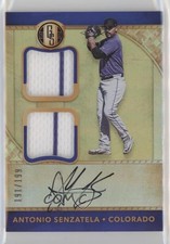 2017 Chronicles Gold Standard Rookie Jersey Double Antonio Senzatela Auto 0r4