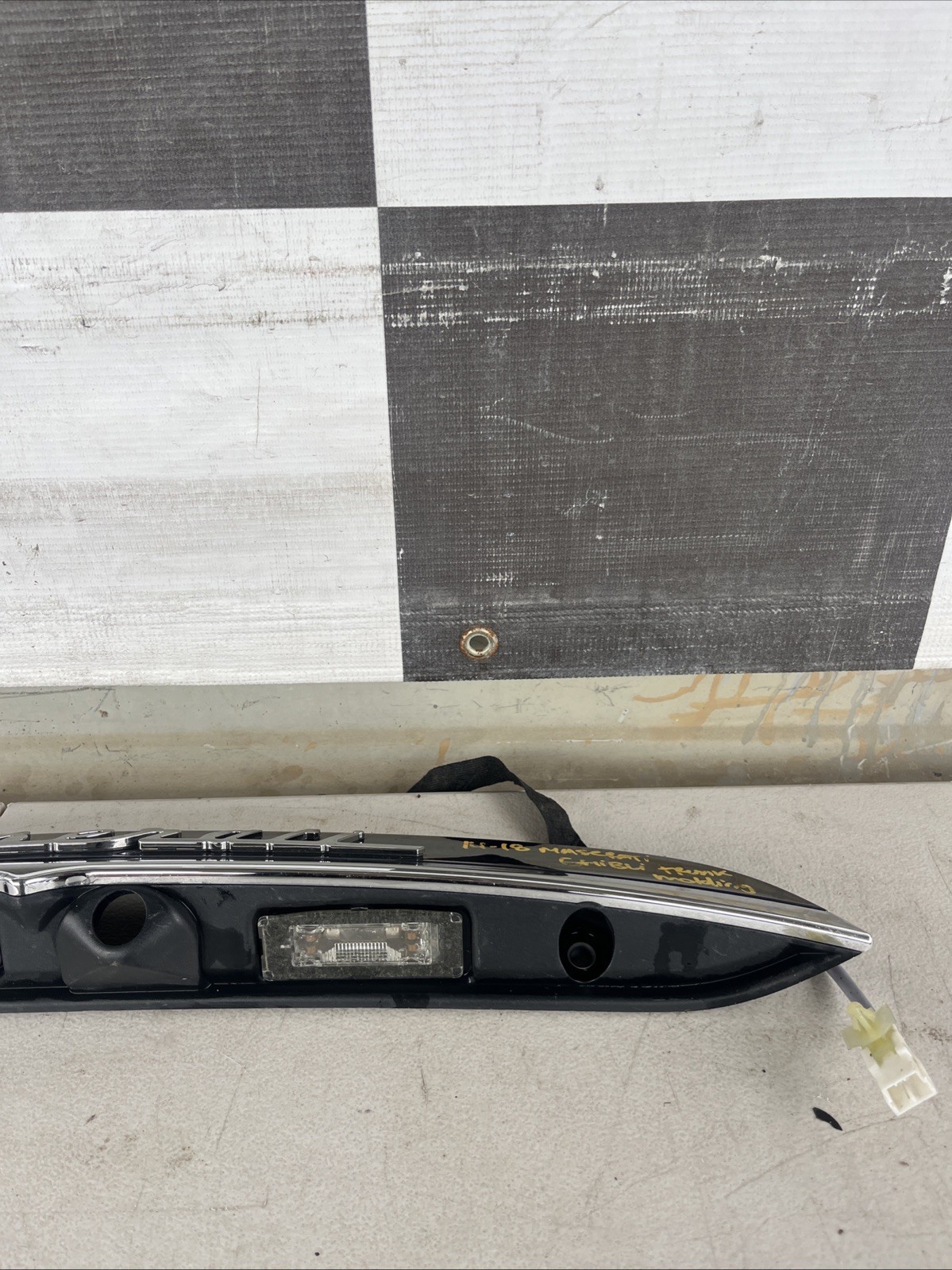 2014 2015 16 2017 2018 Maserati Ghibli Trunk Molding Used Oem 670010759