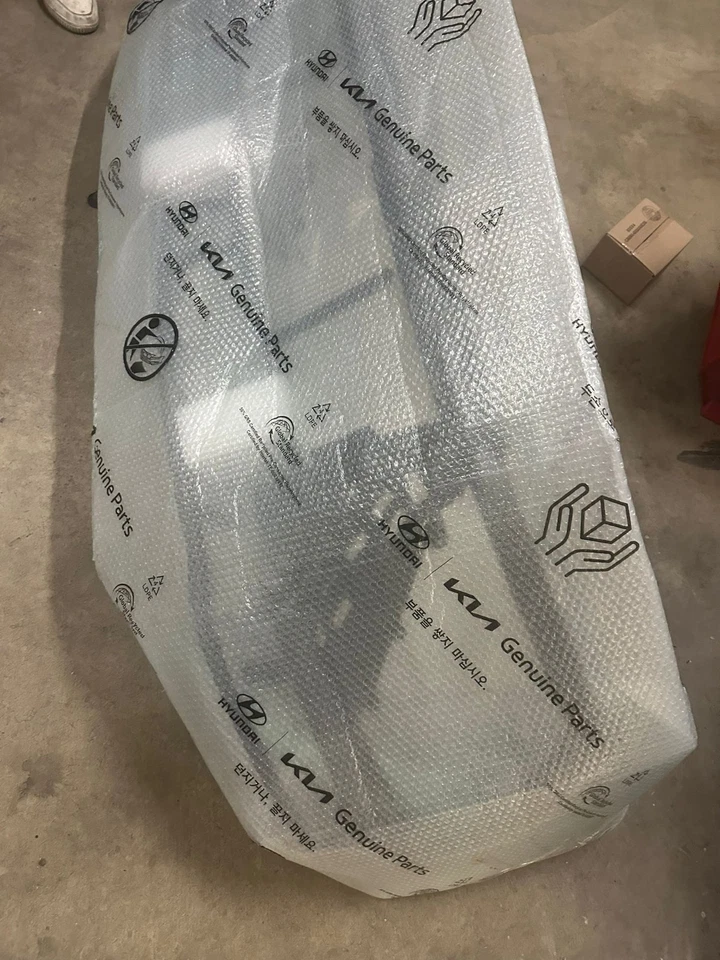 ⭐GENUINO⭐ Nueva cubierta de parachoques superior delantera OEM Hyundai Sonata 2024 86510L1510 Foto 4 de 4