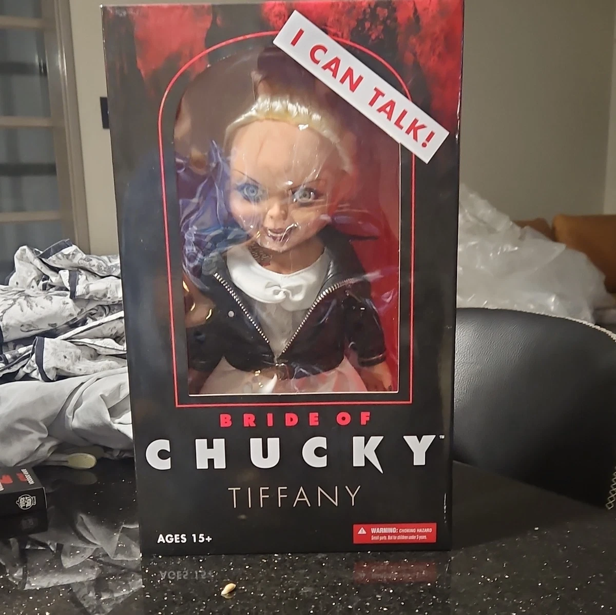 Mezco Toyz Bride of Chucky Tiffany Talking Action Figure Child’s Play Ages 15+
