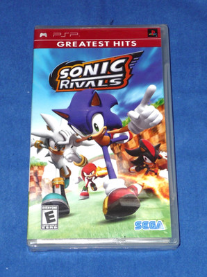 Sonic Rivals - PlayStation Portable (PSP)  Greatest Hits - NEW - TEARS IN SEAL