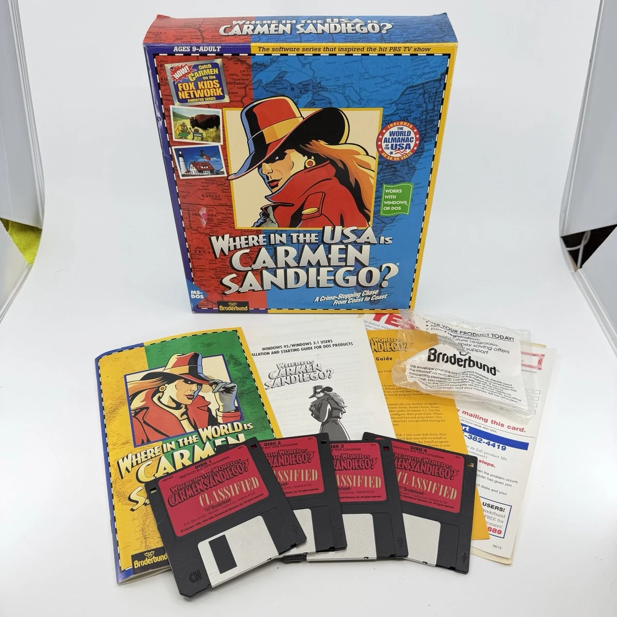 Jeu nintendo DS - Mais ou se cache carmen Sandiego / Dsi / 3DS XL
