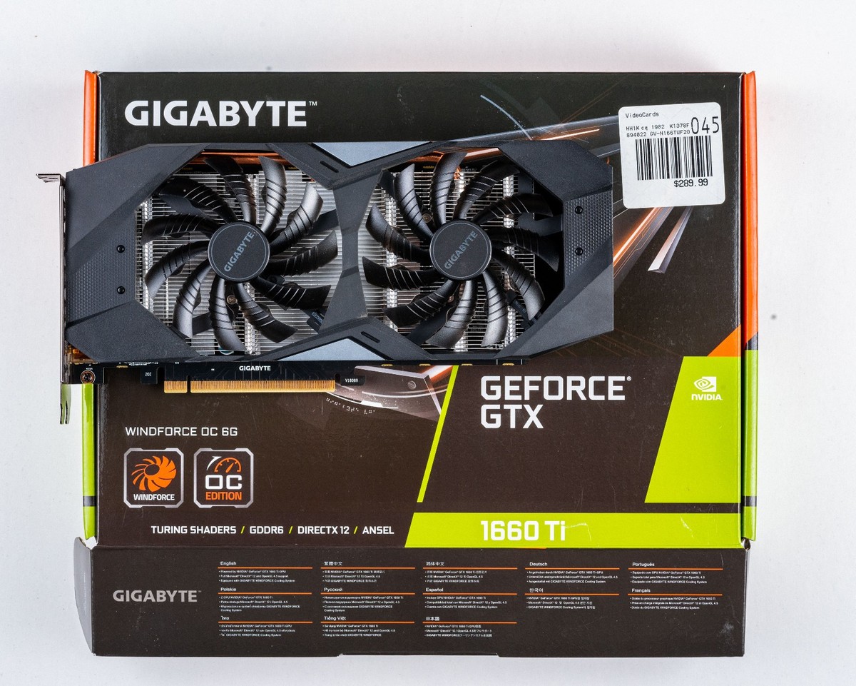 GIGABYTE GTX 1660 Ti OC 6G 【公式通販】