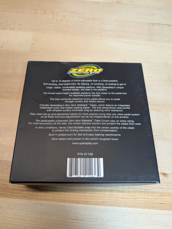 Speedplay Zero Pedal System Stainless Steel - Black (61100) - Image 2 of 3