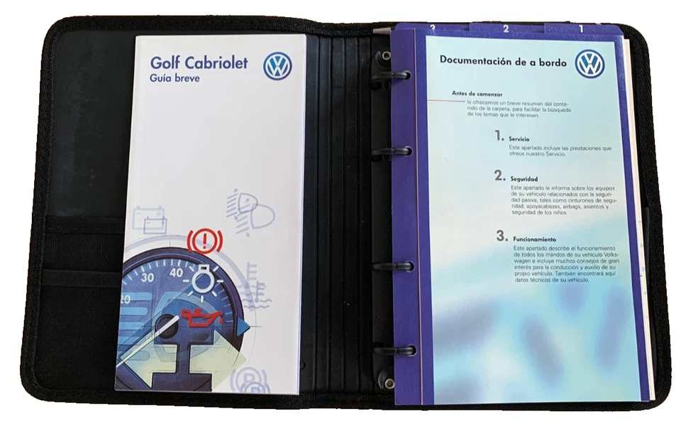NUEVO Manual de usuario Volkswagen Golf MK4 Cabrio (ESPAÑOL) - Imagen 4 de 4