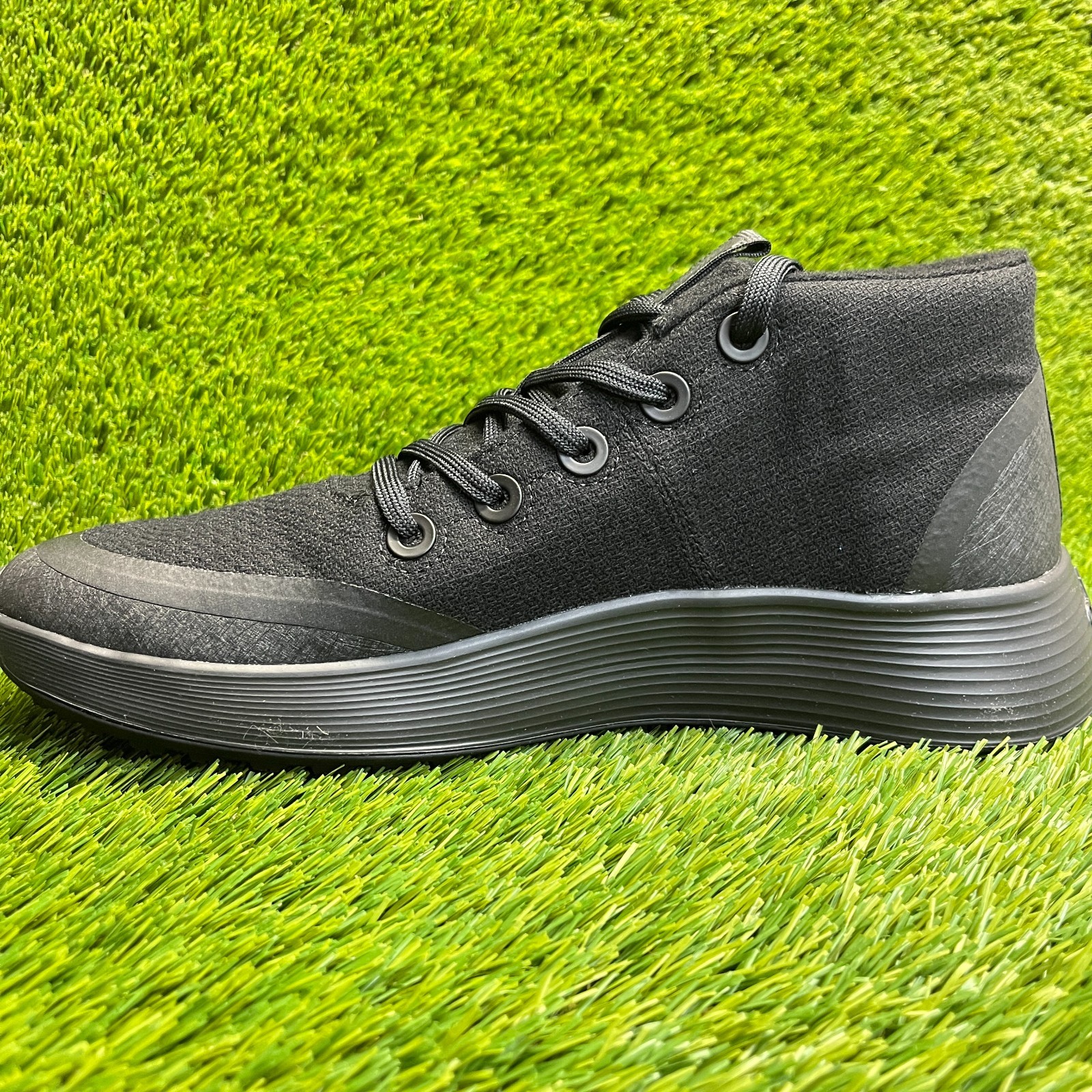Allbirds Runner-Up Protect Mens Size 13 Black Athletic Running Shoes Sneakers 2