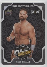 2021 Upper Deck AEW Spectrum Full Gear Dash Wilder Cash Wheeler #FG-9 1u6