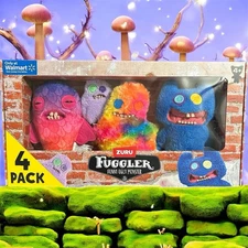 New In Box 2025 Walmart Exclusive Fuggler Monster 4 Pack Variant 2 Great Gift