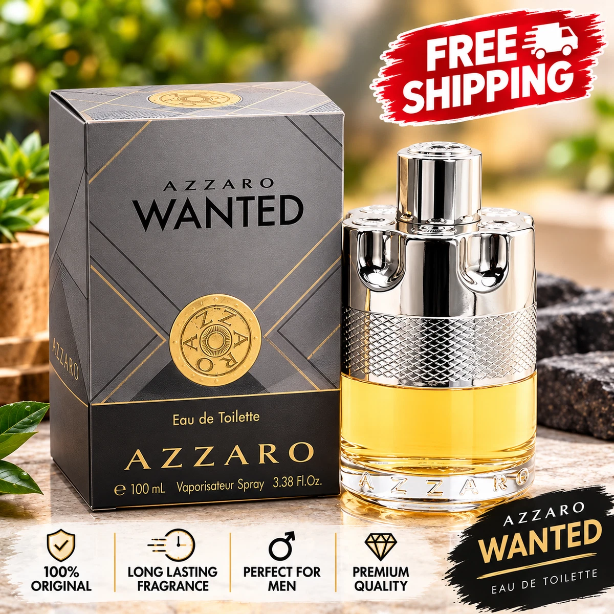25+ Azzaro Wanted Eau de Toilette for Men for sale | Updated Oct 2026