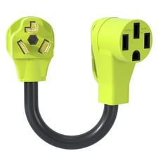 NEMA 10-30P to 14-50R EV Adapter, 30Amp Dryer Plug to 50Amp EV Charger Adapte...