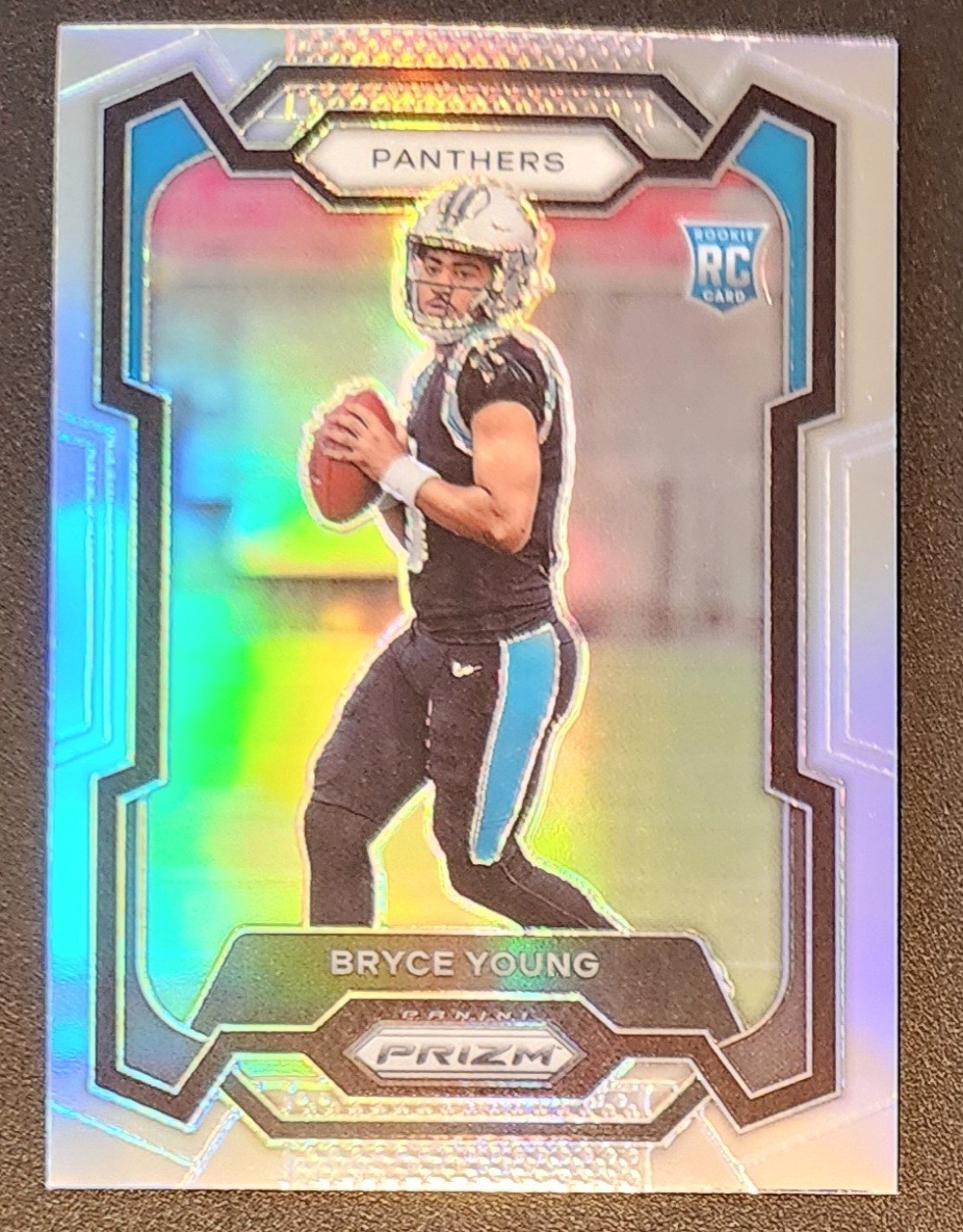 2023 Panini Prizm Bryce Young Silver Prizm #311 RC Rookie.