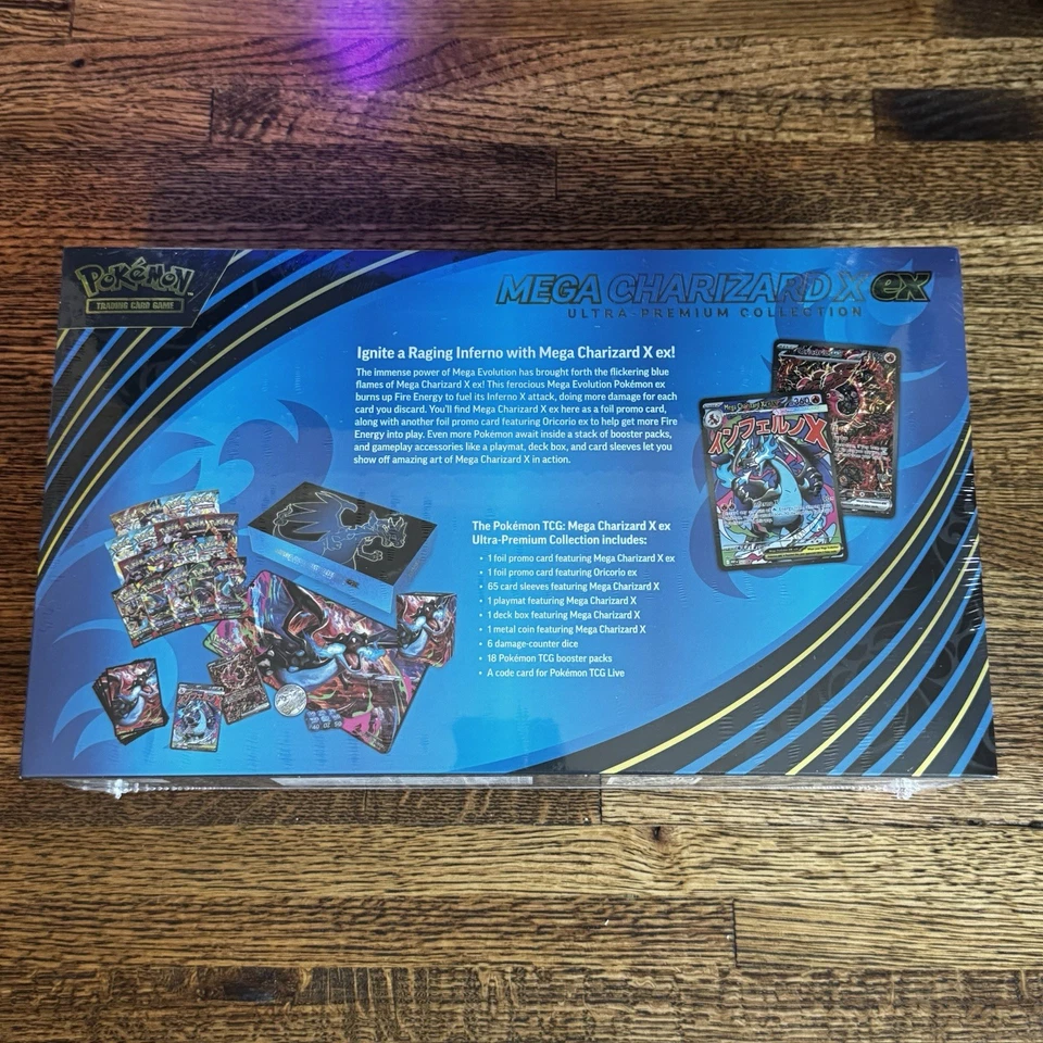 Pokemon TCG Phantasmal Flames Mega Charizard EX UPC - Image 2 of 3