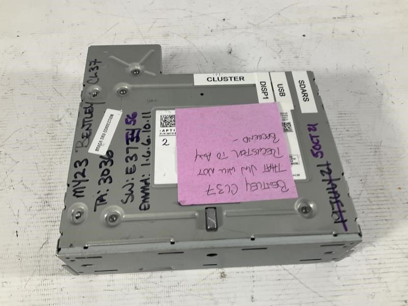 17-22 Bentley Bentayga Central Computer Main Navigation Unit P