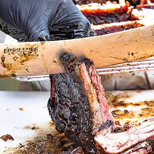 10" Cimeter Breaking Knife - High Carbon Stainless Steel Curved Blade, Ergonomic