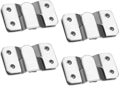Flush Mount Bracket, Headboard Wall Mounting Brackets-56 X 30Mm Interlocking Han