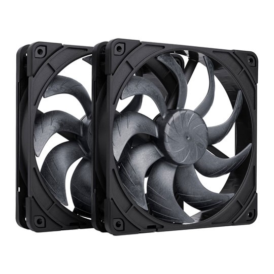 140mm Noctua NF-A14x25 G2 PWM Sx2-PP chromax.black Fans, 9 Blade, 1500rpm, SSO2