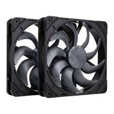 Image of 140mm Noctua NF-A14x25 G2 PWM Sx2-PP chromax.black Fans, 9 Blade, 1500rpm, SSO2 