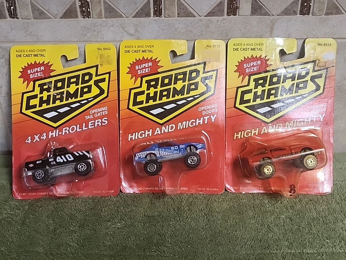 Road Champs 1987 Vehicle Year Vintage Manufacture Diecast Cars