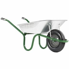 MULTI-PURPOSE GALVANISED 90L WHEELBARROW