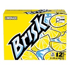 12 x Brisk Lemonade Iced Tea 355 ml. / 12 fl.oz.