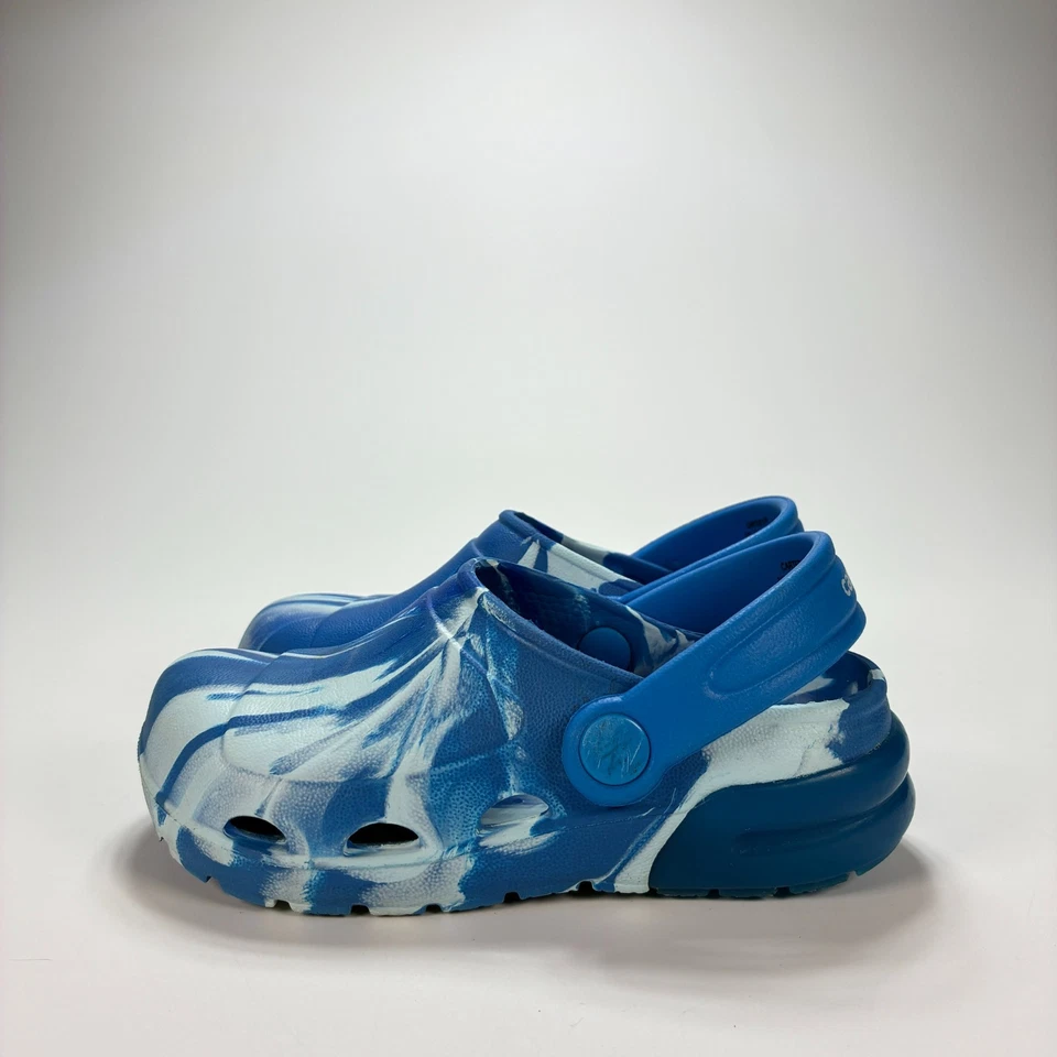 Carter’s Sunny Zueco Azul Tie Dye Zapatos Ligeros Cómodos Niños Talla 8M Foto 4 de 4