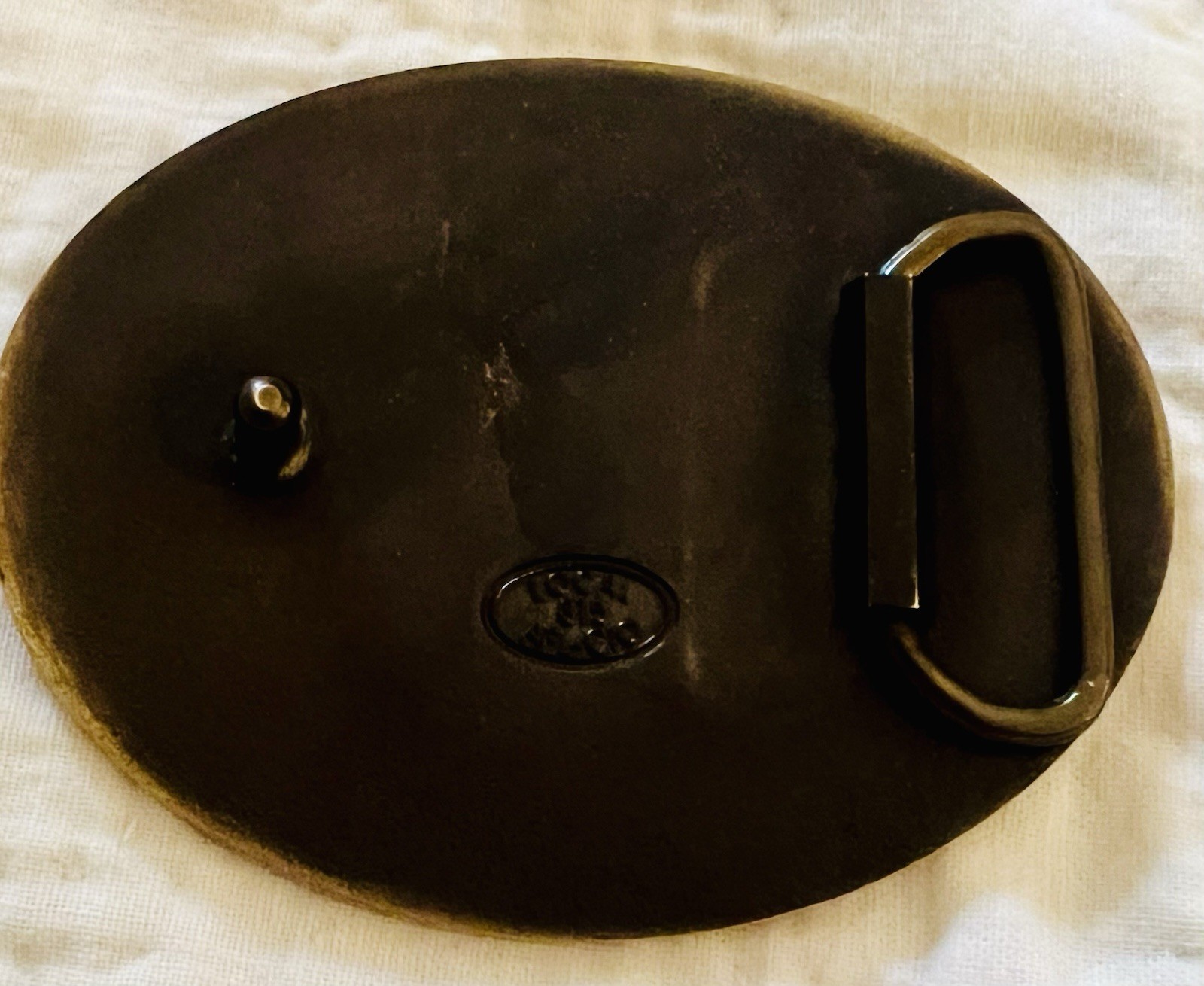 Solid Brass! Union Millwright Belt Buckle Local 2… - image 4