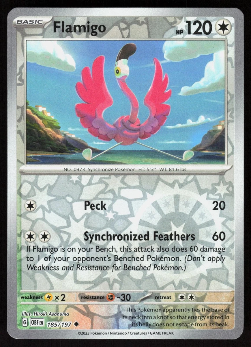 flamingo pokemon card Venusaur EX