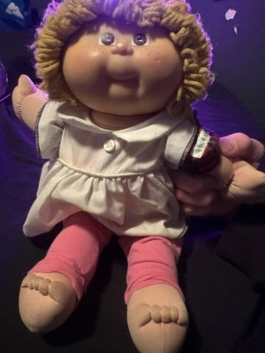 2007 Cabbage Patch Kids Doll 25th Anniversary Caramel Hair SingLEPony VERY CLEAN