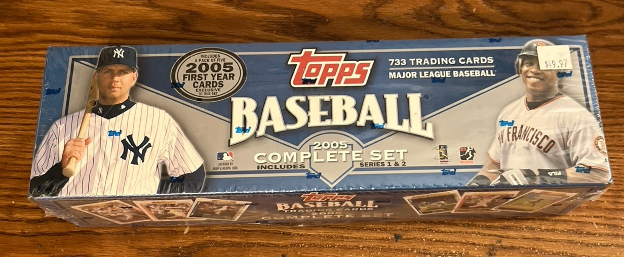 2005 Topps MLB Complete Series 1 &2 Factory Sealed Set ! NEW!! | eBay