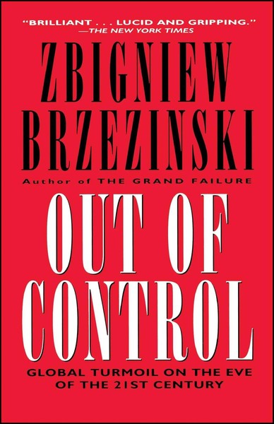 Out Of Control | Zbigniew Brzezinski | Taschenbuch | No Series | Englisch | 1996-image