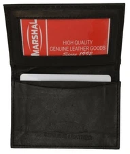 MARSHAL Extra Capacity Card Holder with Flip Up Id Window
