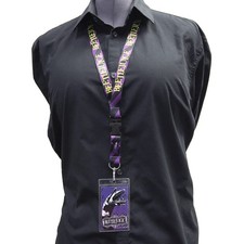 Beetlejuice Lanyard with ID Badge Holder  Breakaway Clasp