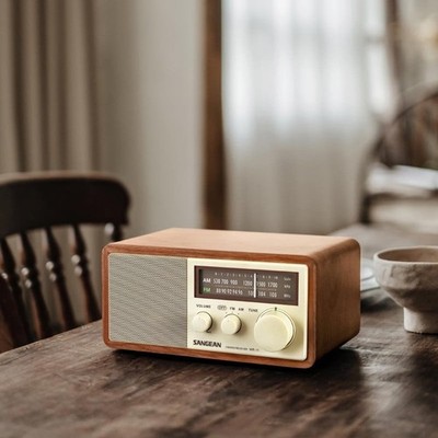 Sangean WR-11 AM/FM Analog Wooden Cabinet Radio (wr11)