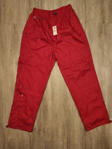 Vintage Fubu Collection Track Pants Nylon Size XL Baggy Hip Hop Skater 90s New