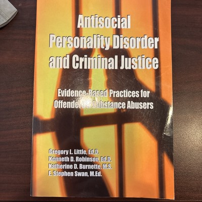 Antisocial Personality Disorder and Criminal Justice: Evidence-Based  Practices