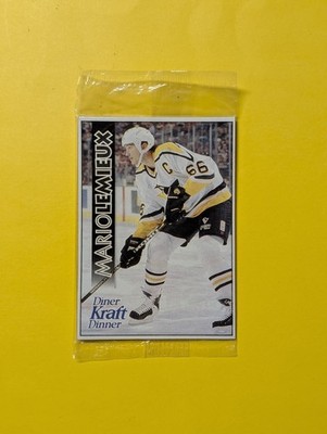 MARIO LEMIEUX 1996-97 KRAFT DINNER SEALED FLEX MAGNET PITTSBURGH PENGUINS