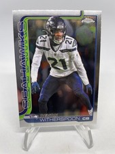 2025 Topps Chrome Football #277 Devon Witherspoon