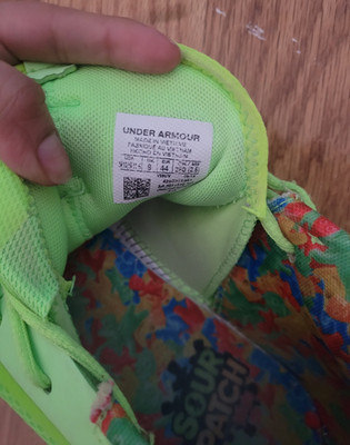 Under Armour Sour Patch Kids Curry 7 Green 2019 Men's Basketball Sneakers