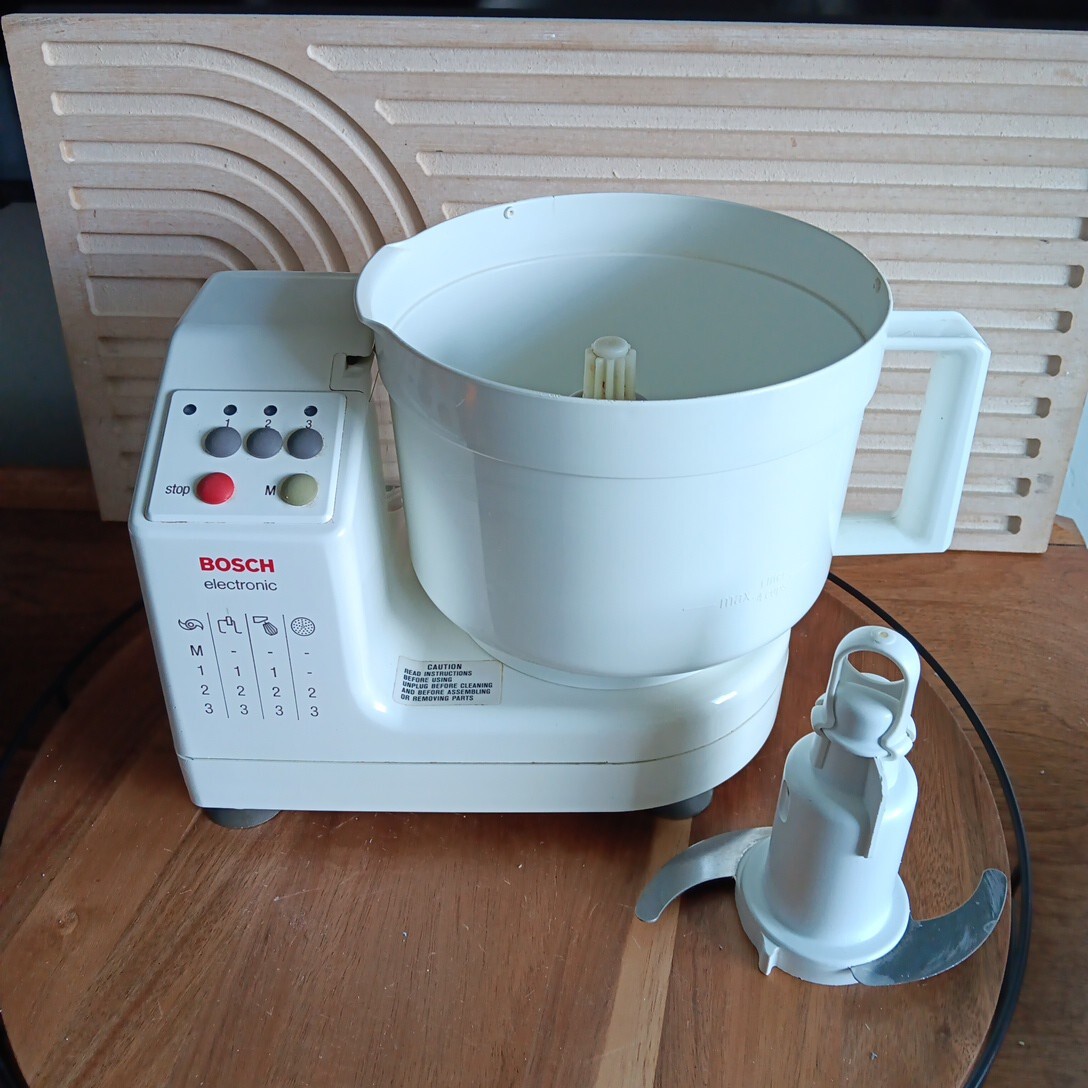 Bosch Mixer Food Processor MCM2501 White Tested WORKS GREAT!