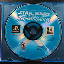 Star Wars Episode I Jedi Power Battles PlayStation, Loose, Tested, NTSC