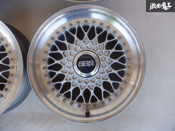 BBS 3-pieces Wheels RS RS028 RS029 16 Inch 7.0J/8.0J 5x108 Set of 4 JDM USED
