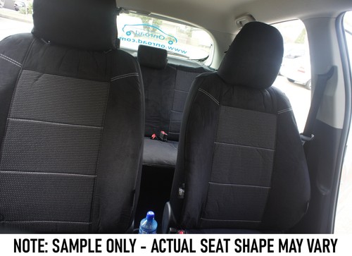 Tailor Made Black Seat Covers for Mazda CX-3 (CX3) DK Wagon: 01/2015 to Current - Picture 7 of 12