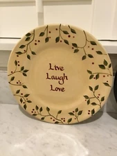 Primitive Country Farmhouse BERRY VINE Collection Plate