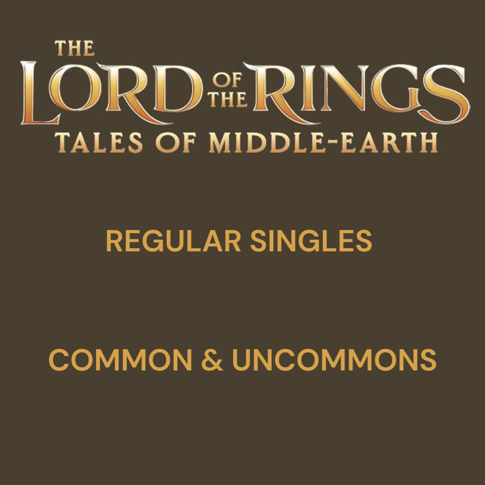 Magic The Gathering (LTR) El Señor de los Anillos - Tales of Middle-earth CARTAS INDIVIDUALES REGULARES
