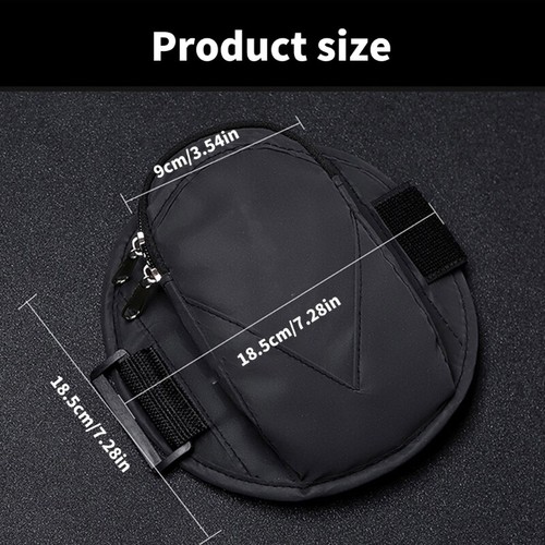 Sweatproof Phone Holder Running Armband Watertight Arm band Belt with Key Pocket - Zdjęcie 8 z 8