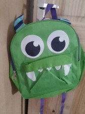 FUNKY MONSTARZ MONSTER DESIGN BACKPACK SCHOOL BAG NEW WITH TAGS FREE DELIVERY 