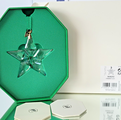 Swarovski 5636253 Weihnachtsstern 2023 Gro Klar Christmas Ornament Stelle  SALE! | eBay.de
