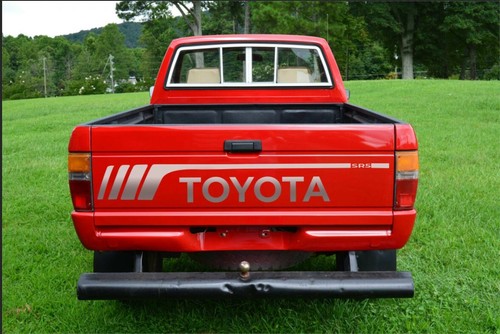 VINTAGE STYLE RETRO VINYL DECALS GRAPHICS STICKERS FIT 85 to 88 TOYOTA PICKUP - Foto 3 di 4